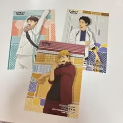 ハイキュー ポストカード それぞれの朝 及川徹 宮侑 赤葦京治 アニメイト 特典