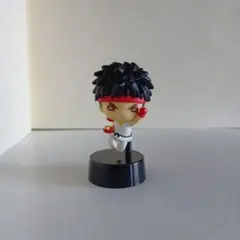 ストリートファイターⅡ　にとたんフィギュアマスコット　リュウ　昇龍拳　ガチャポン