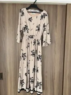 Noela フロッキープリントワンピース