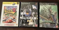 PS2 ゲームソフト 3本セット