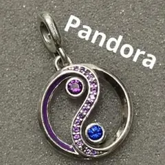 PANDORA 太陽と月のクリスタルチャーム(箱付き) - メルカリ