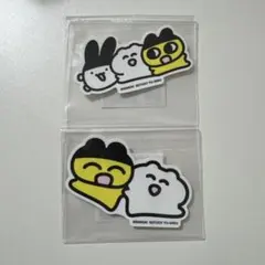 12.限定コラボ ダイカットステッカー　たまごっち　まめっち　うさぎ