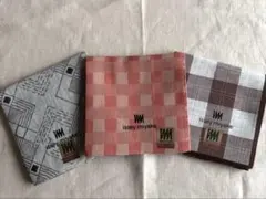 issey miyake イッセイミヤケ　ハンカチ 3枚セット