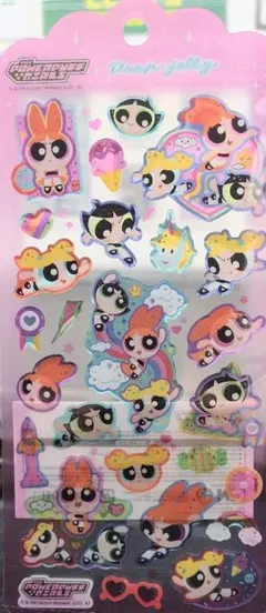 パワーパフガールズ ドロップジェリーシール