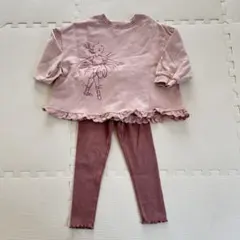 ピンク スウェット セット