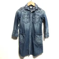 DENIM & DUNGAREE デニムワンピース 120サイズ