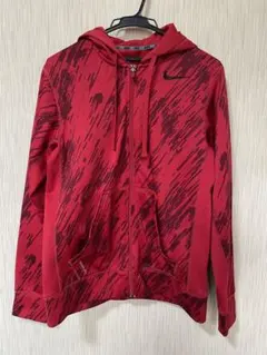 NIKE ナイキ THERMA-FIT フード付きパーカー レッド