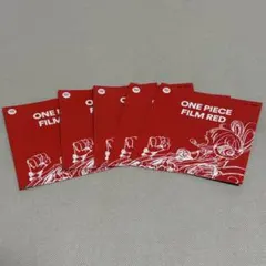 ONE PIECE FILM RED ステッカー 5枚セット