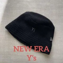 [美品]NEW ERA Y's YOHJI YAMAMOTO KNIT HAT黒