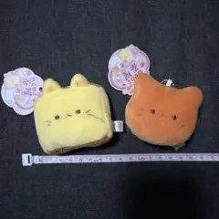 ねこねこ茶屋 ぬいぐるみマスコット 2種セット