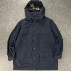 90s 00s エディーバウアー マウンテンパーカ ジャケット ネイビー L