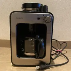 siroca 全自動コーヒーメーカー シルバー　新品フィルターつき