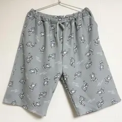 くまみね 仕事猫 グッズ パンツ ズボン ルームウェア パジャマ ステテコ 中古のサムネイル
