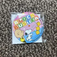 ユニバーサルスタジオジャパン BLOCK BUSTER 缶バッジ 2個セット
