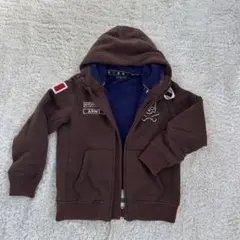 HYDROGEN フード付きジャケット XL ブラウン