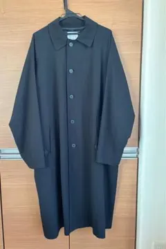 【美品】coen ステンカラー　ロングコート Mサイズ　黒