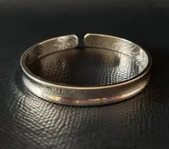 【メキシカンジュエリー】バングル 凹面 ブレスレット プレーン シルバー
