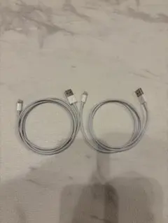 純正Lightningケーブル 2本セット USB-A