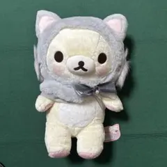 限定品】コリラックマキャット ぬいぐるみ Mサイズ グレーねこ - メルカリ
