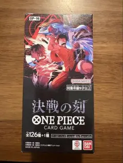 未開封テープ付き】ワンピース 決戦の刻 新品未開封BOX - メルカリ