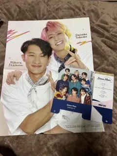 SnowMan ポスター CDケース