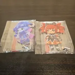 アクリルスタンドセット（青・赤）