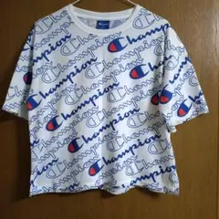 Champion ロゴプリント Tシャツ Lサイズ