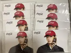 Coca-Cola ZERO BTS V ポストカード　テテ　8セットまとめ売り