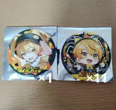 AMPTAK×COLORS ハロウィン缶バッジ あっきぃ