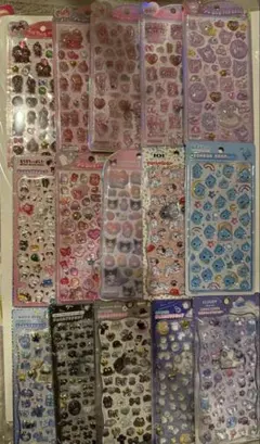 い*ご様 新品正規品 ボンボンドロップシール等　15枚セット　まとめ売り