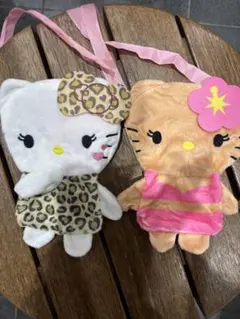 ハローキティ バッグ ぬいぐるみ風