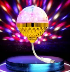 小型 LED ミラーボール シャンデリア USB LEDイルミネーションのサムネイル