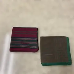 お買い得　KENZO renoma MENSハンカチ 2枚セット