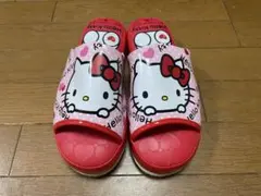 ハローキティ サンダル ピンク赤