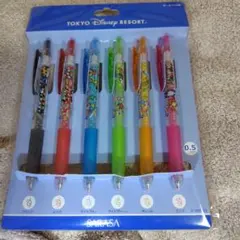 東京ディズニーリゾート ジェルインクボールペン 6色セット