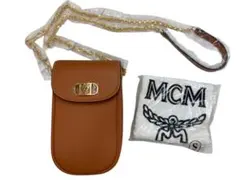 ☆極美品☆ MCM Mode Travia スマホポーチ ショルダーバッグ - メルカリ