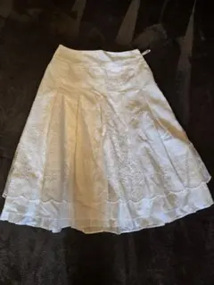 ★COMME CA DU MODE　レーススカート新品同様★