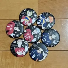 ハイキュー!! ハイキュー 缶バッチ 缶バッジ 音駒 烏野 音駒高校 烏野高校