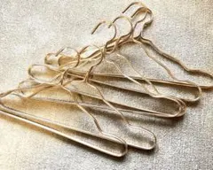 ハンガー ゴールド系 6本セット まとめ売り セット売り