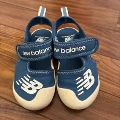 new balance サンダル 16 (JPN) 青
