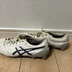 ASICS サッカーシューズ ホワイト/ブラック