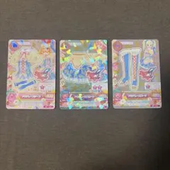 アイカツ Angely Sugar アクアレース 3枚セット