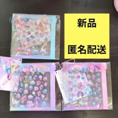 ★１０月１１日迄★新品 キャッチ！ティニピン ぷっくりシール デコパーツ　３種類