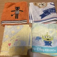 キャラクタータオルセット 4枚組