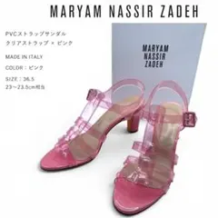 美品 MARYAM NASSIR ZADEH マリアムナッシアーザデー サンダルのサムネイル