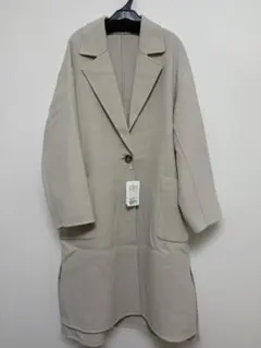 【新品】BEAUTY&YOUTH オフホワイト（ベージュ寄り）ロングコート