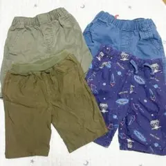 95〜110キッズ 半ズボン 4点セット