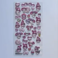 【正規品】サンリオ ボンボンドロップシール マイメロディ 1ピース使用済み