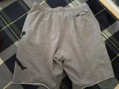 グレー エアジョーダンスウェットハーフパンツ