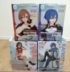 バーチャルシンガー　KAITO・MEIKO　フィギュア　まとめ売り　4体セット
